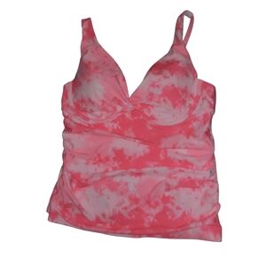 Venus Tie Dye Tankini Top Size 8